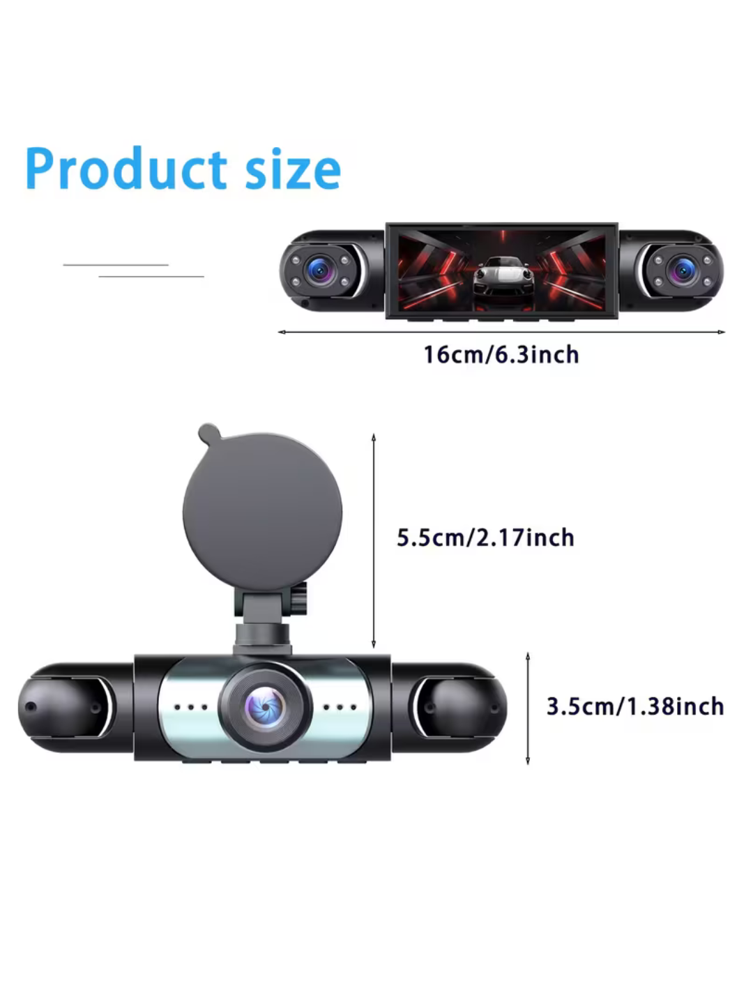 4K ULTRA HD 360° Dash Camera