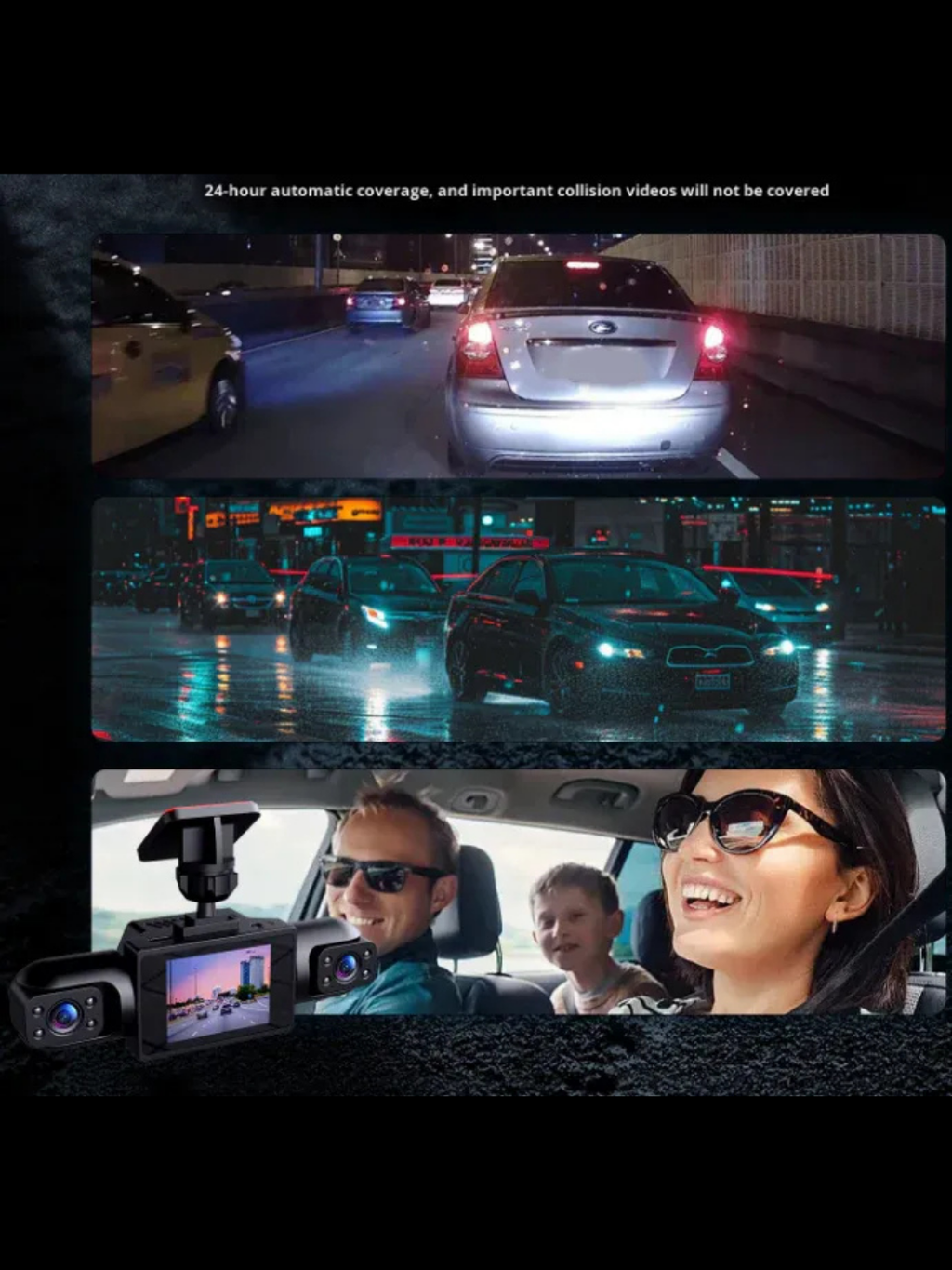 1080p HD 360° Dash Camera